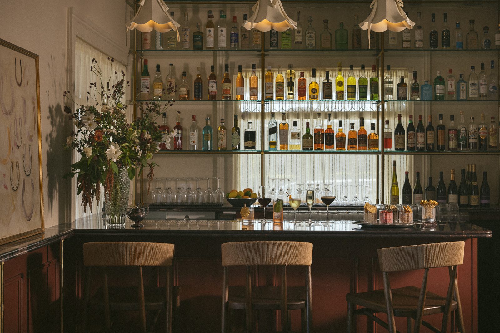 Bistro Amasa interior by Hearth Homes Interiors