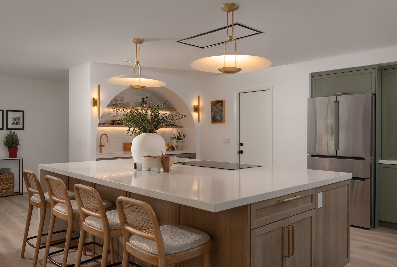 The Crescent House by Hearth Homes Interiors