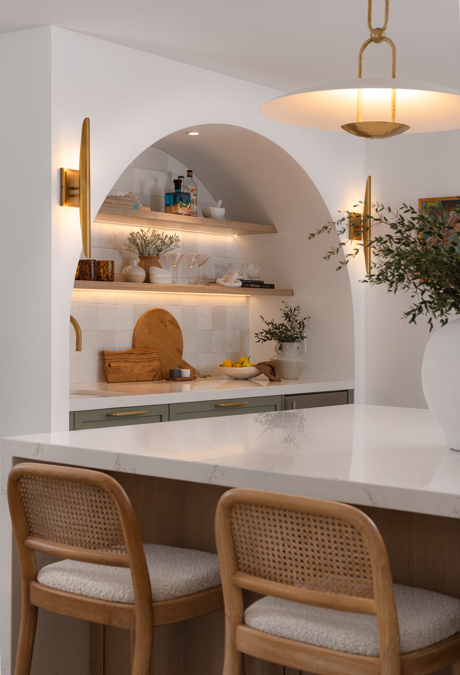 The Crescent House interior by Hearth Homes Interiors